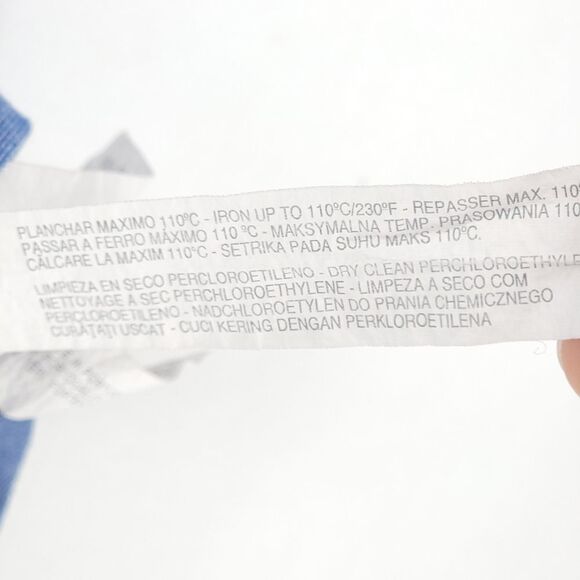 Zara Blue Medium Crop Top - Picture 9 of 9